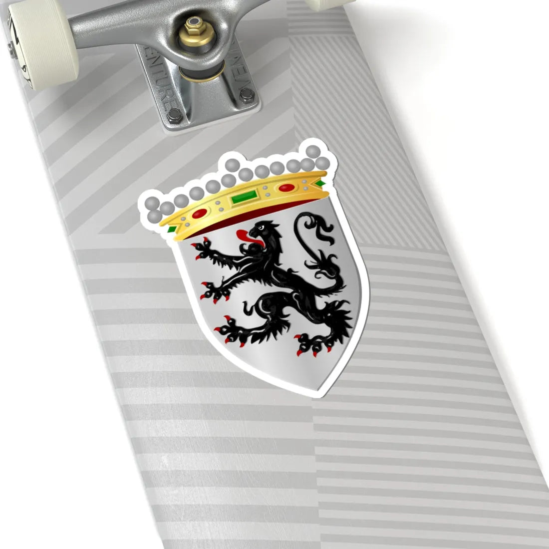 Edegem wapen (Belgium) (Coat of Arms) STICKER Vinyl Kiss-Cut Decal - The Sticker Space