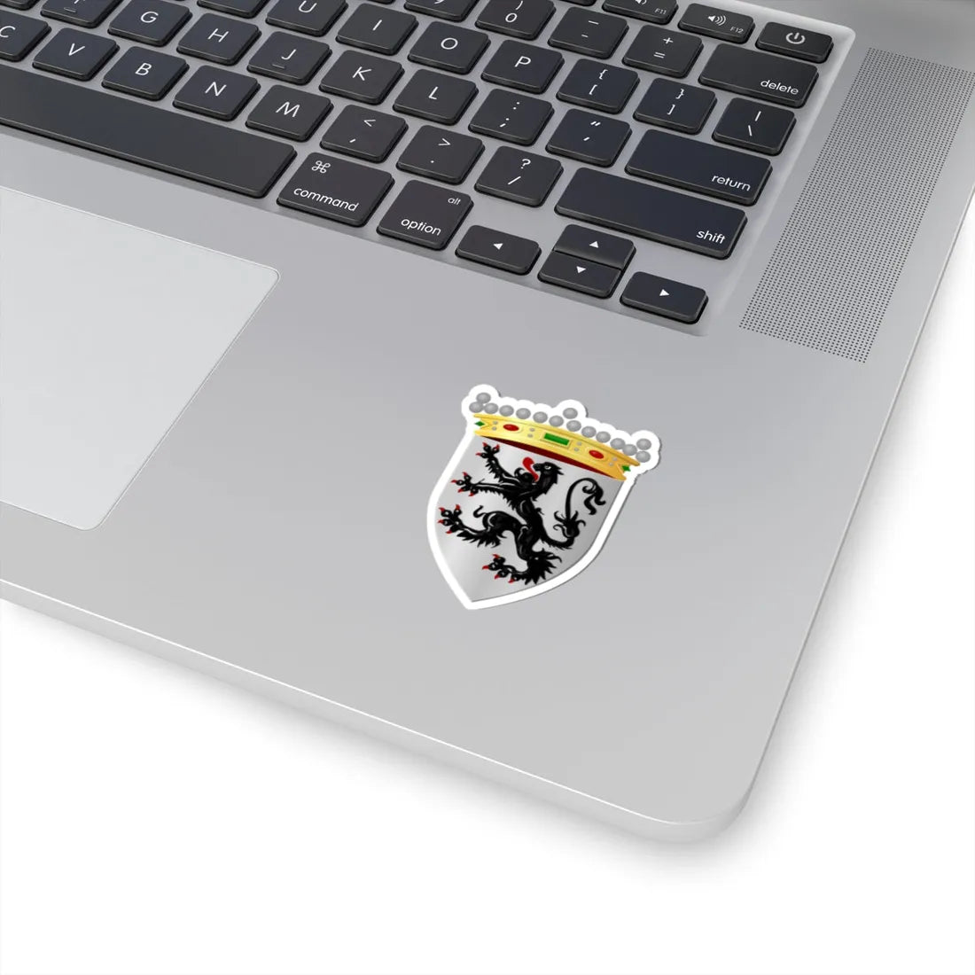 Edegem wapen (Belgium) (Coat of Arms) STICKER Vinyl Kiss-Cut Decal - The Sticker Space