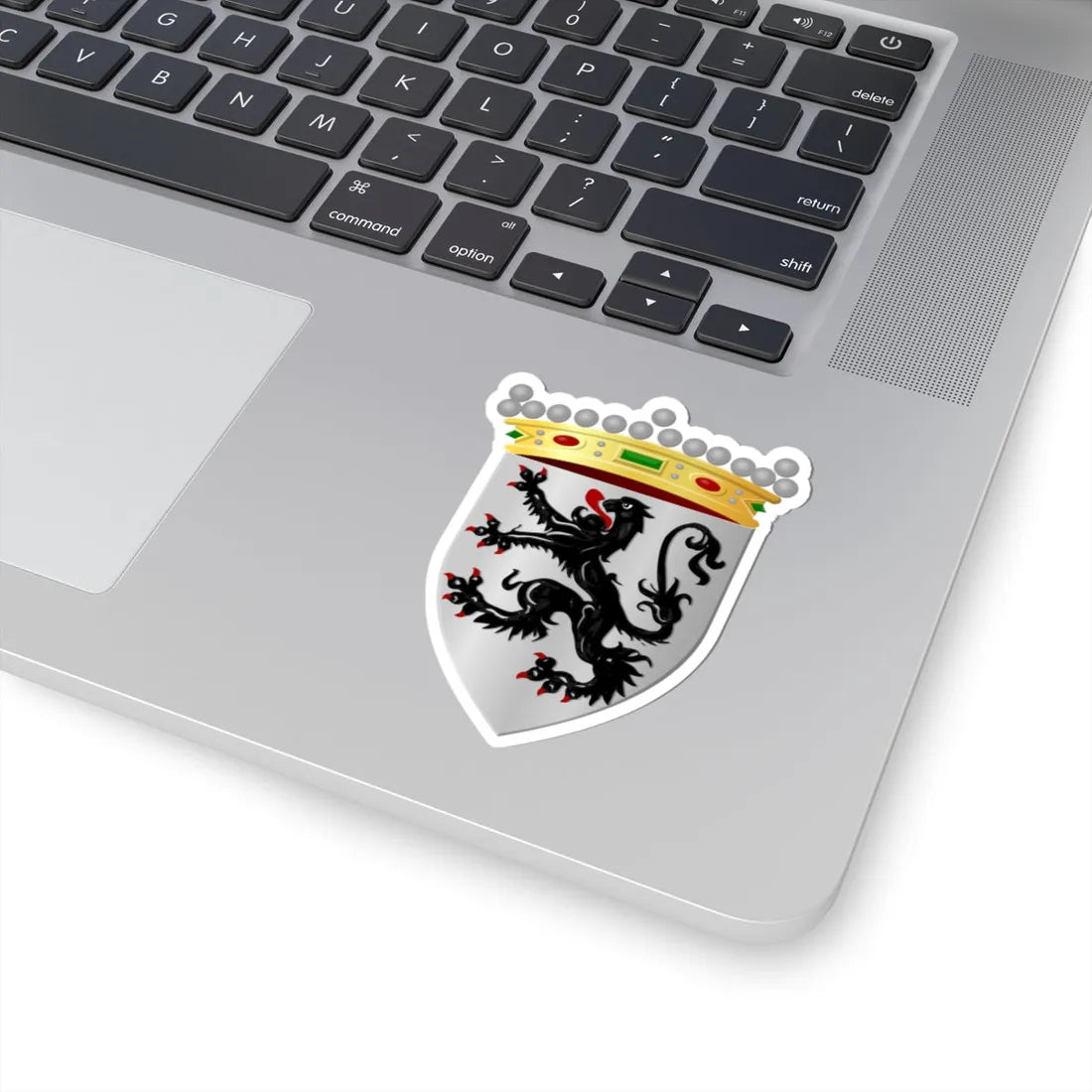 Edegem wapen (Belgium) (Coat of Arms) STICKER Vinyl Kiss-Cut Decal - The Sticker Space