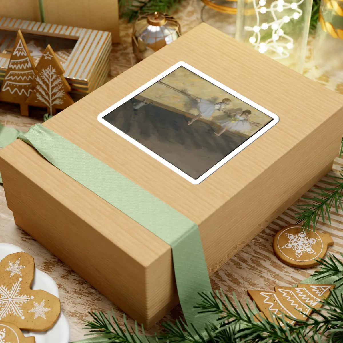 SKU:TSS-STICK-DGRDGS-4X4-4 Sizes:4" × 4" Types:White