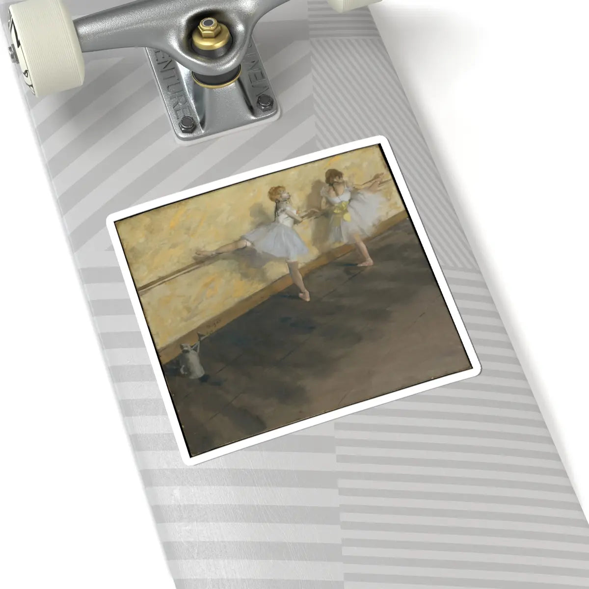 SKU:TSS-STICK-DGRDGS-6X6-4 Sizes:6" × 6" Types:White