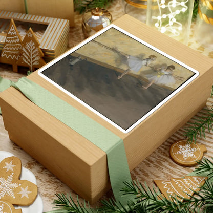 SKU:TSS-STICK-DGRDGS-6X6-4 Sizes:6" × 6" Types:White