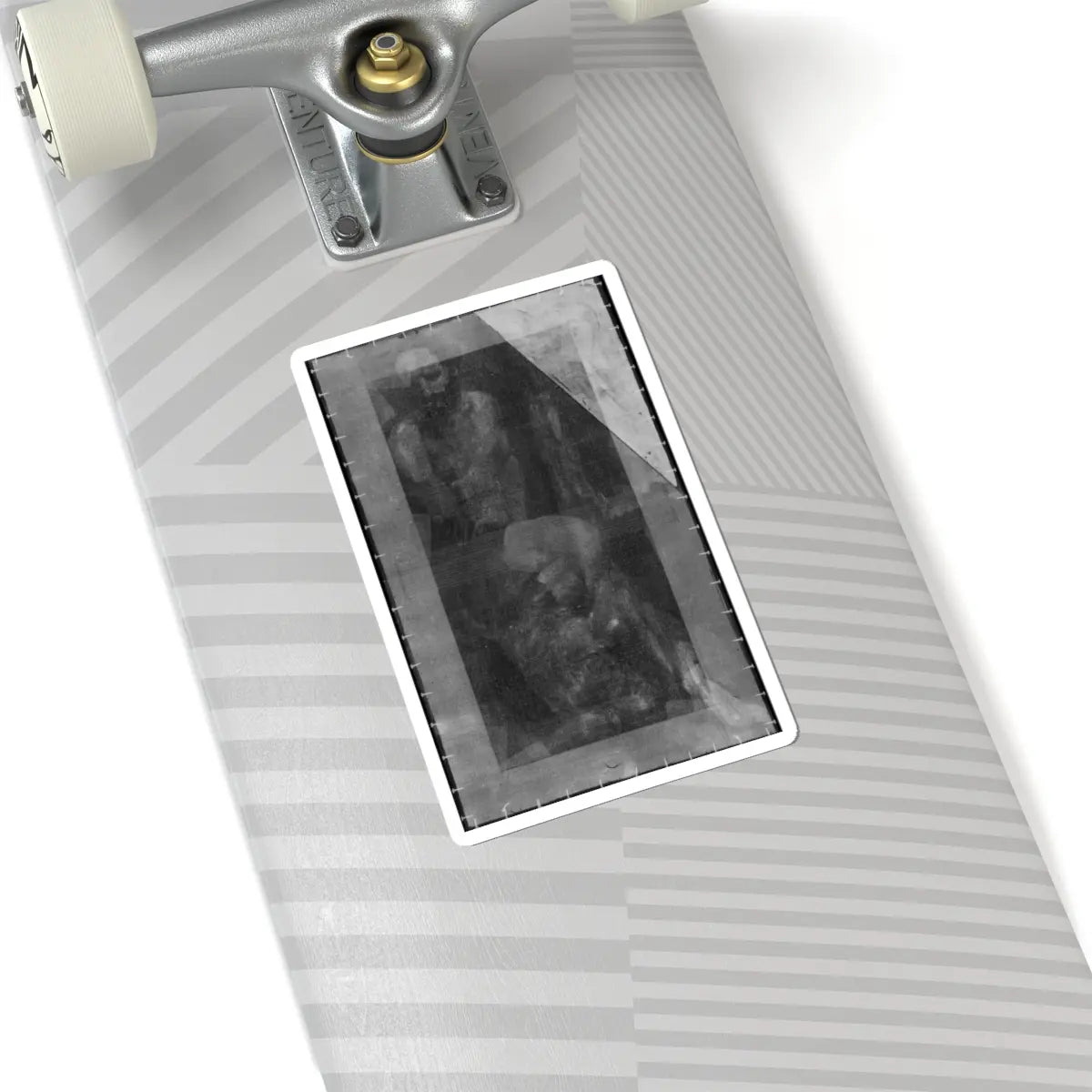 SKU:TSS-STICK-DGRDGS-6X6-11 Sizes:6" × 6" Types:White