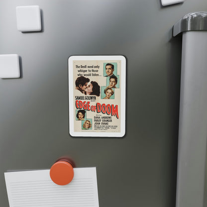 Edge of Doom 1950 Movie Poster Die-Cut Magnet-The Sticker Space