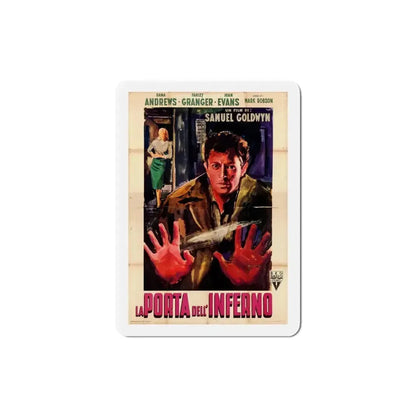 Edge of Doom 1950 v2 Movie Poster Refrigerator Magnet - The Sticker Space