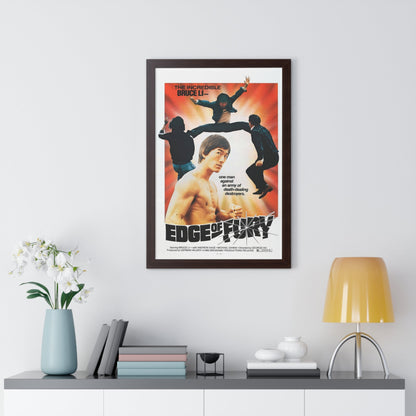 EDGE OF FURY 1958 - Framed Movie Poster-The Sticker Space