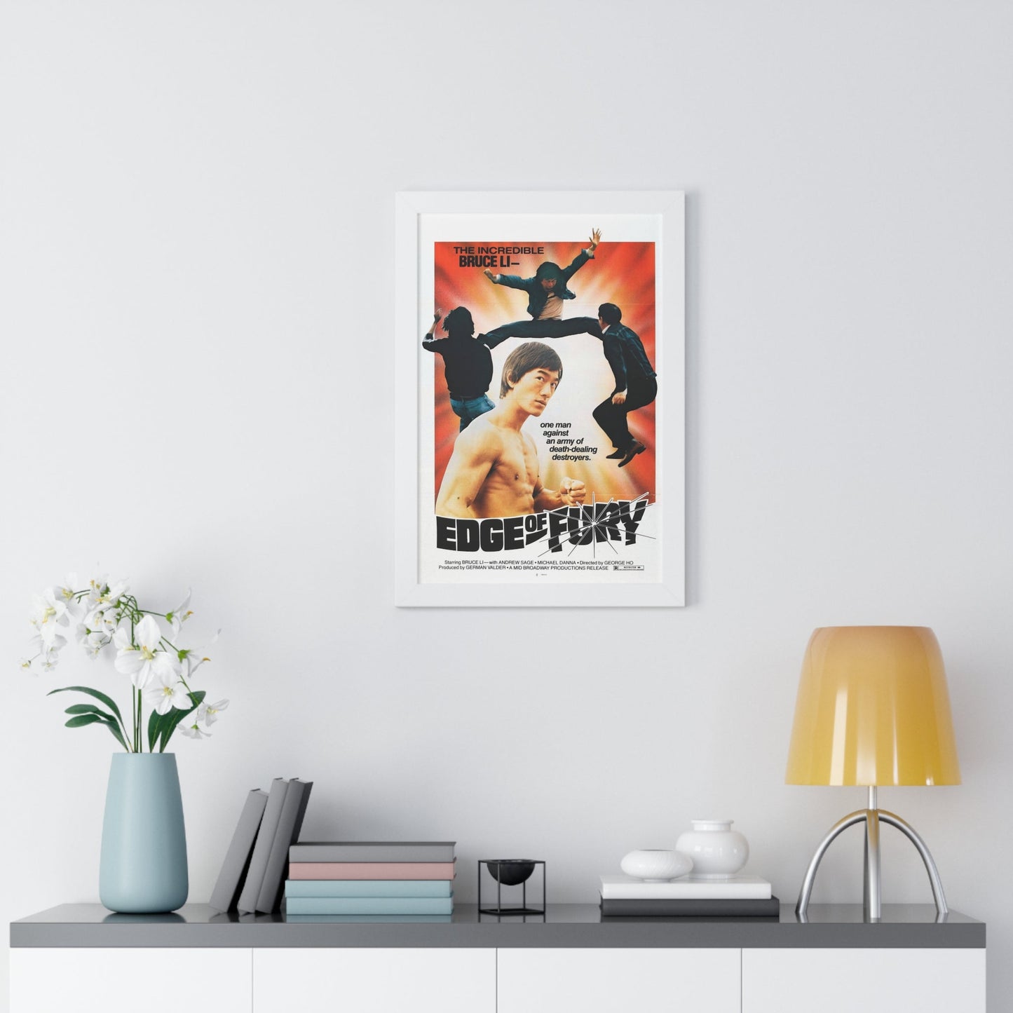 EDGE OF FURY 1958 - Framed Movie Poster-The Sticker Space