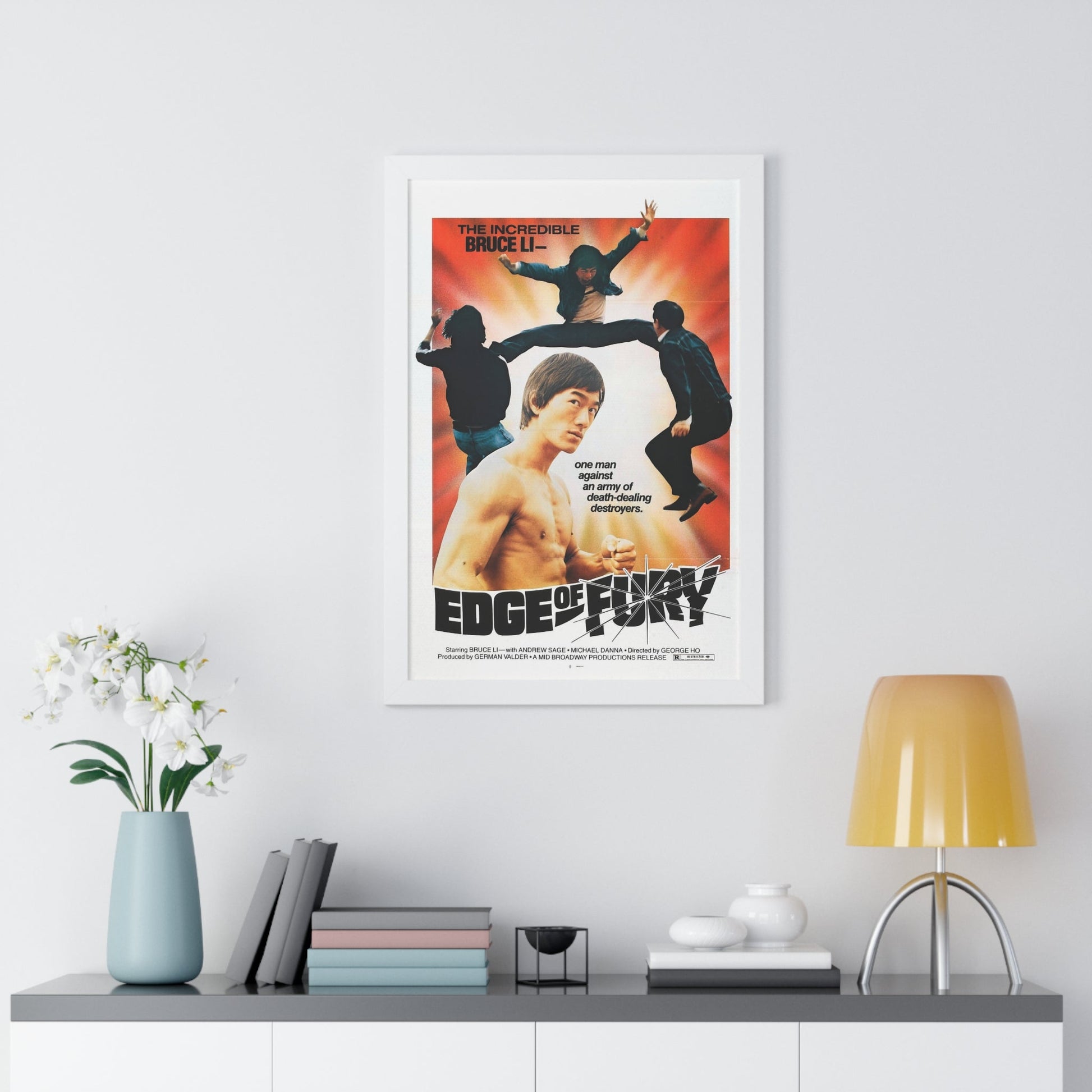 EDGE OF FURY 1958 - Framed Movie Poster-The Sticker Space