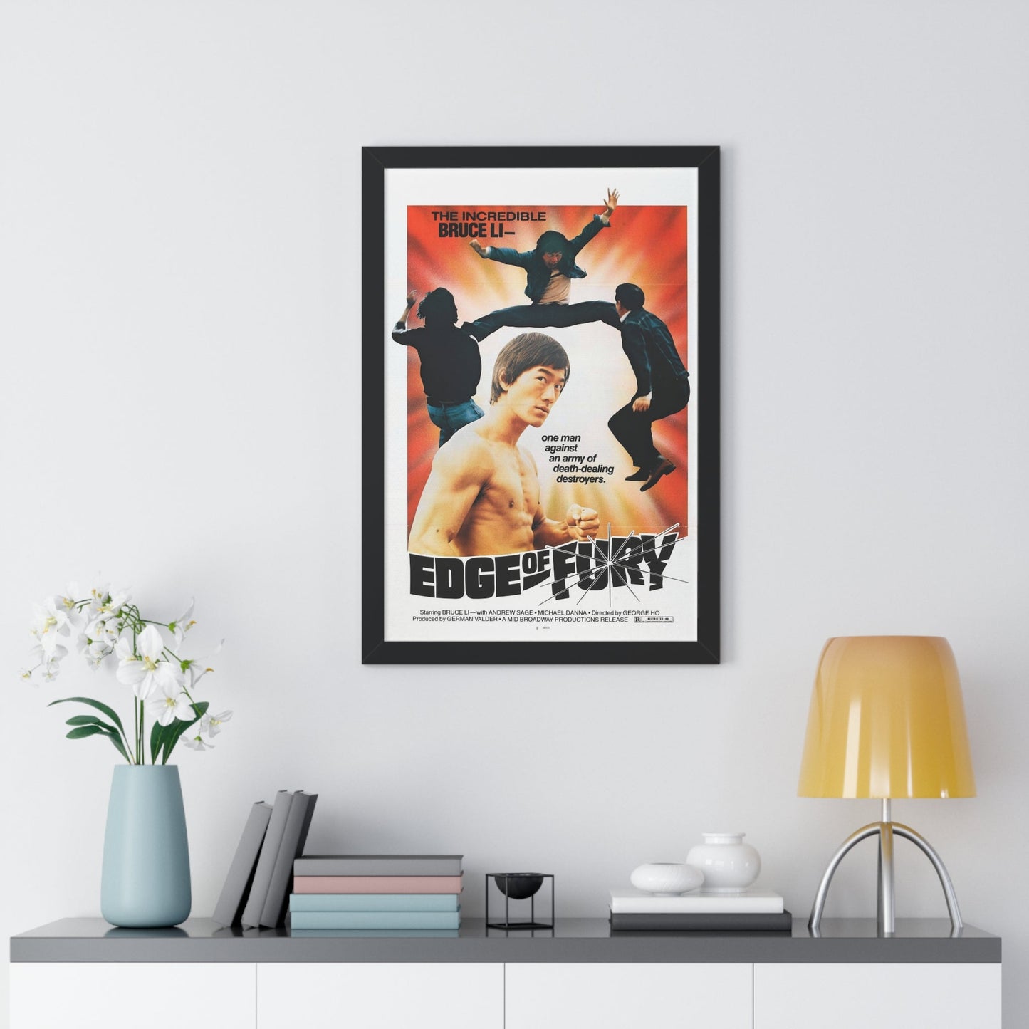 EDGE OF FURY 1958 - Framed Movie Poster-The Sticker Space