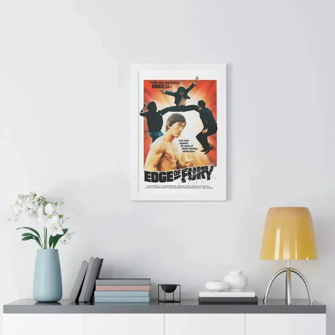 EDGE OF FURY 1958 - Framed Movie Poster - The Sticker Space