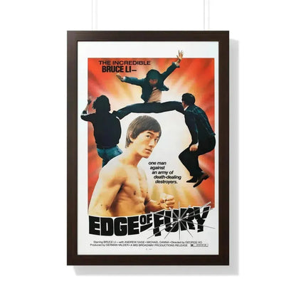 EDGE OF FURY 1958 - Framed Movie Poster - The Sticker Space