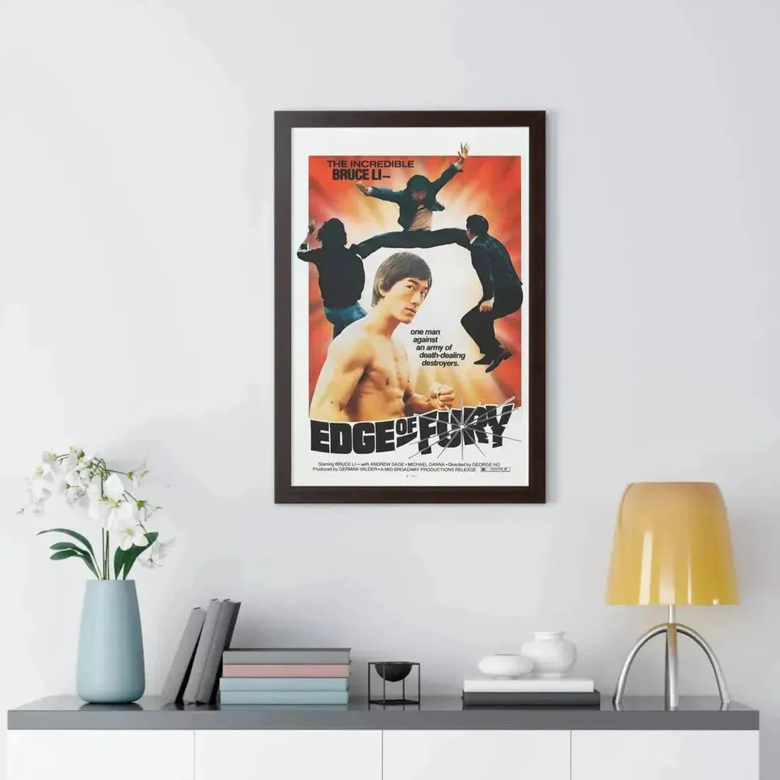 EDGE OF FURY 1958 - Framed Movie Poster - The Sticker Space