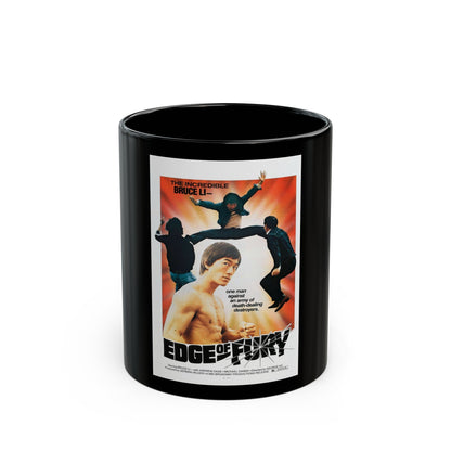 EDGE OF FURY 1958 Movie Poster - Black Coffee Mug-11oz-The Sticker Space