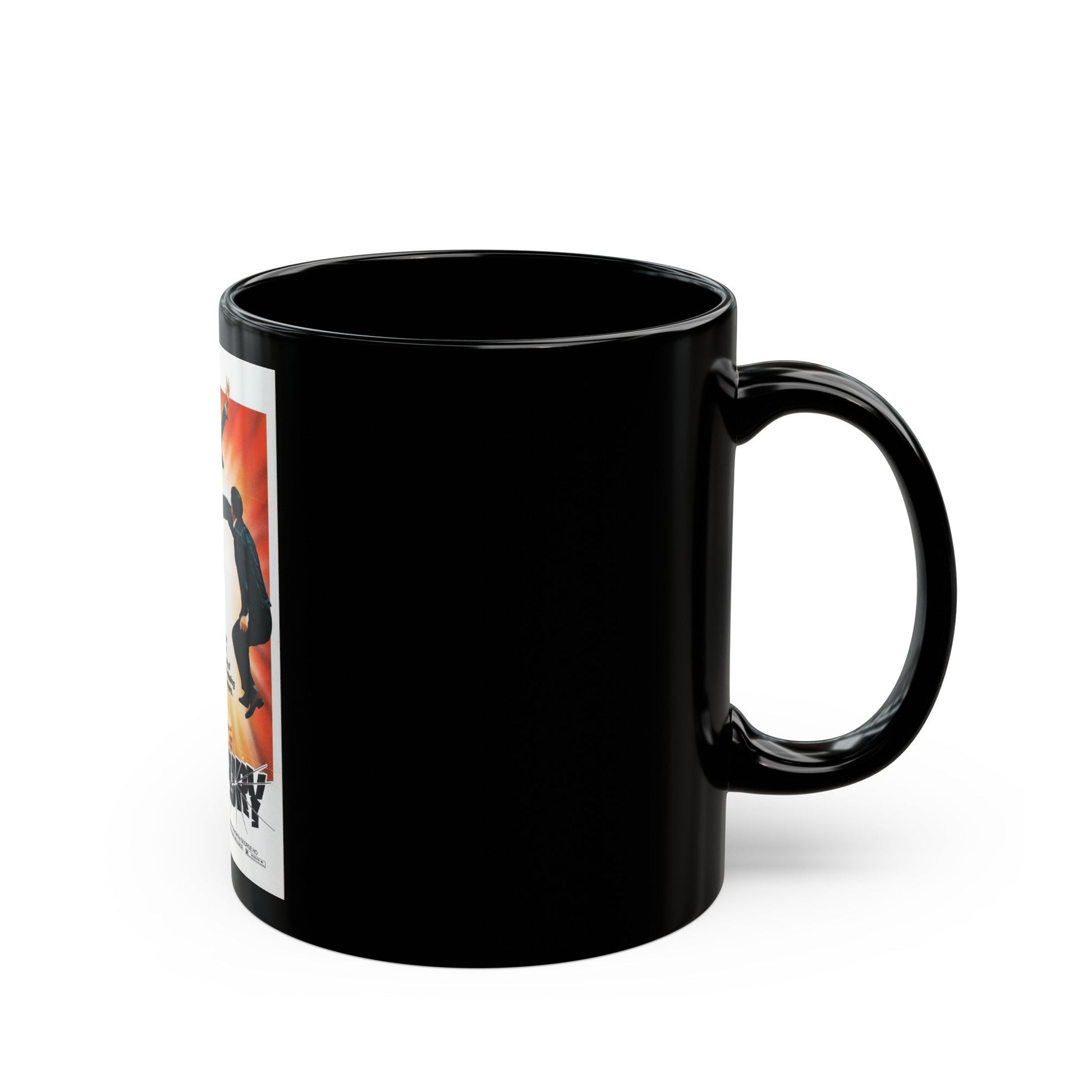 EDGE OF FURY 1958 Movie Poster - Black Coffee Mug-The Sticker Space