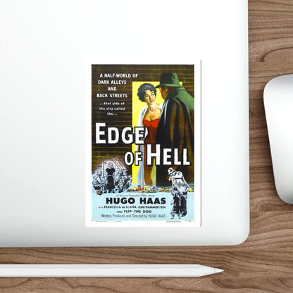 EDGE OF HELL 1956 Movie Poster STICKER Vinyl Die-Cut Decal-The Sticker Space