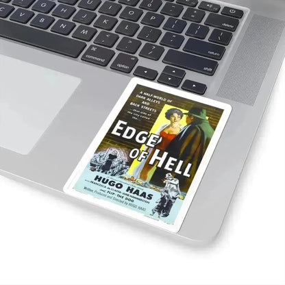 Edge of Hell 1956 Movie Poster - STICKER Vinyl Kiss-Cut Decal - The Sticker Space