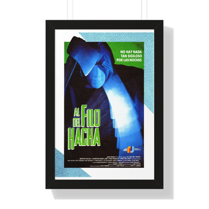 EDGE OF THE AXE 1988 - Framed Movie Poster-16″ x 24″-The Sticker Space