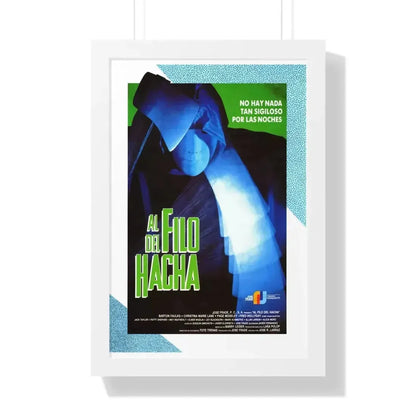 EDGE OF THE AXE 1988 - Framed Movie Poster - The Sticker Space