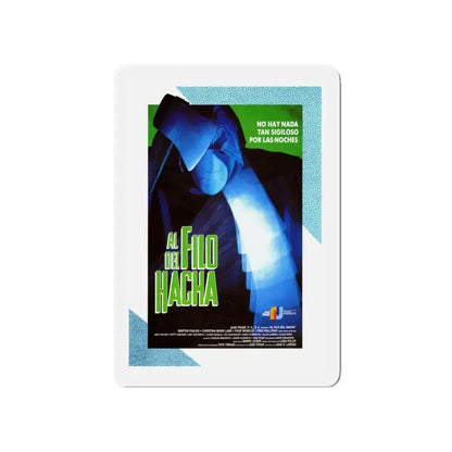 EDGE OF THE AXE 1988 Movie Poster - Refrigerator Magnet 5 Inch - The Sticker Space