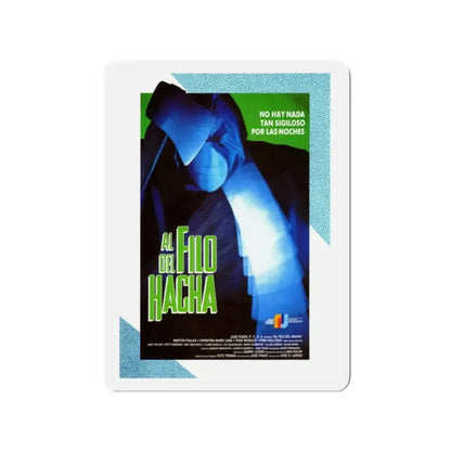 EDGE OF THE AXE 1988 Movie Poster - Refrigerator Magnet - The Sticker Space