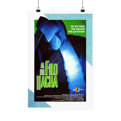 EDGE OF THE AXE 1988 - Paper Movie Poster - The Sticker Space