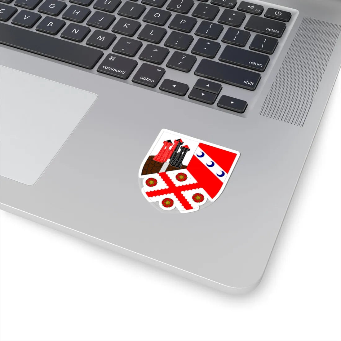 Edinburgh Napier University arms (Scotland) (Coat of Arms) STICKER Vinyl Kiss-Cut Decal - The Sticker Space