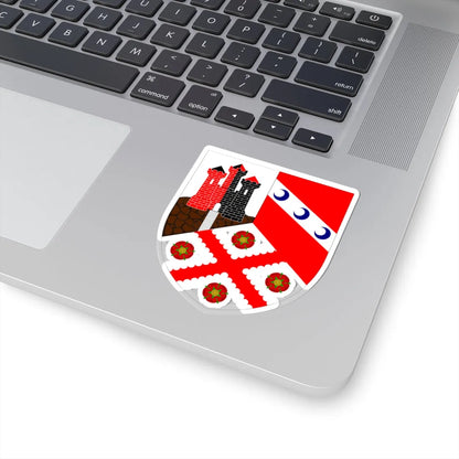 Edinburgh Napier University arms (Scotland) (Coat of Arms) STICKER Vinyl Kiss-Cut Decal - The Sticker Space