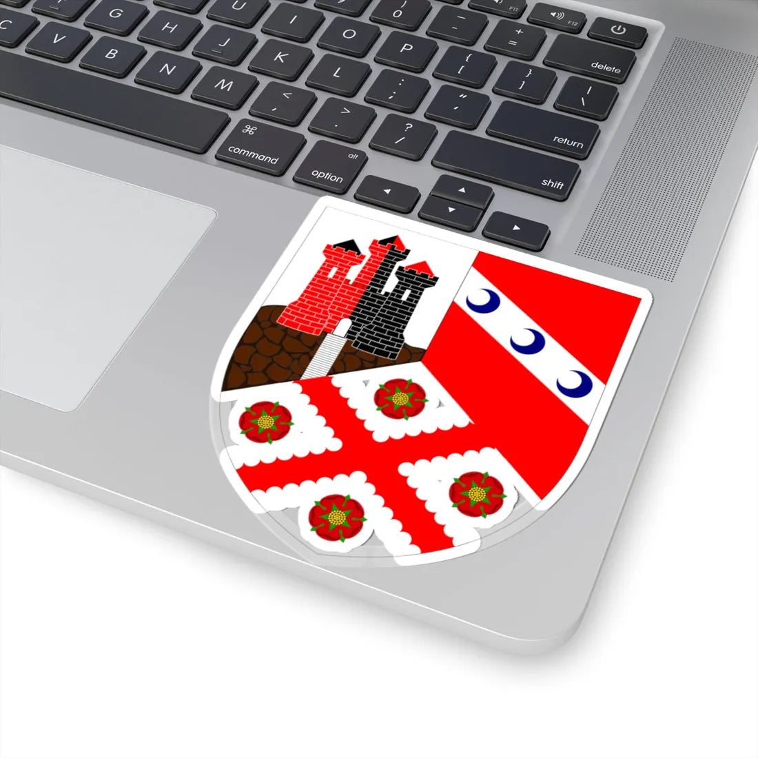 Edinburgh Napier University arms (Scotland) (Coat of Arms) STICKER Vinyl Kiss-Cut Decal - The Sticker Space