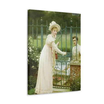 Edmund Blair Leighton (1853-1922) Where There's a Will - Canvas Wall Art - The Sticker Space