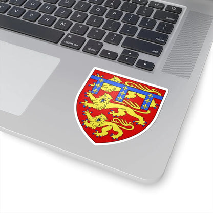 Edmund Crouchback Arms (England) (Coat of Arms) STICKER Vinyl Kiss-Cut Decal - The Sticker Space
