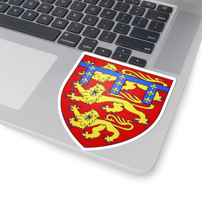 Edmund Crouchback Arms (England) (Coat of Arms) STICKER Vinyl Kiss-Cut Decal - The Sticker Space