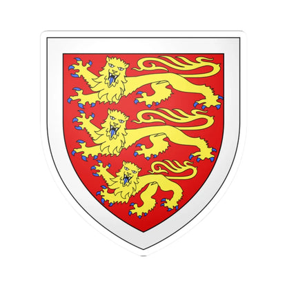 Edmund of Woodstock Arms (England) (Coat of Arms) STICKER Vinyl Kiss-Cut Decal 2 Inch White - The Sticker Space