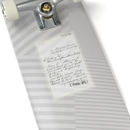 SKU:TSS-STICK-DRDMNT-6X6-1N0VR Sizes:6" × 6" Types:Transparent