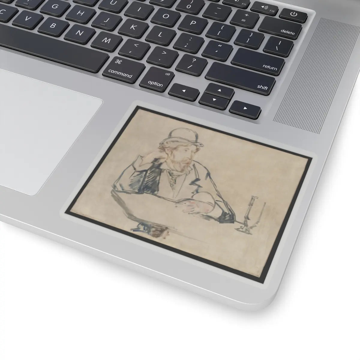 SKU:TSS-STICK-DRDMNT-4X4-1N0VU Sizes:4" × 4" Types:Transparent