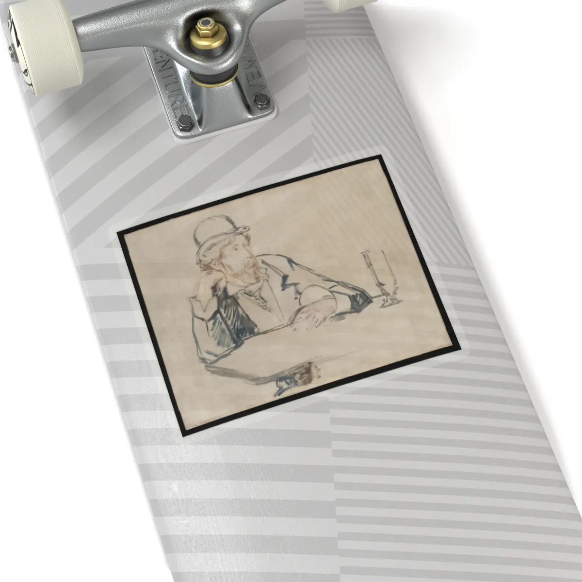SKU:TSS-STICK-DRDMNT-6X6-1N0VU Sizes:6" × 6" Types:Transparent