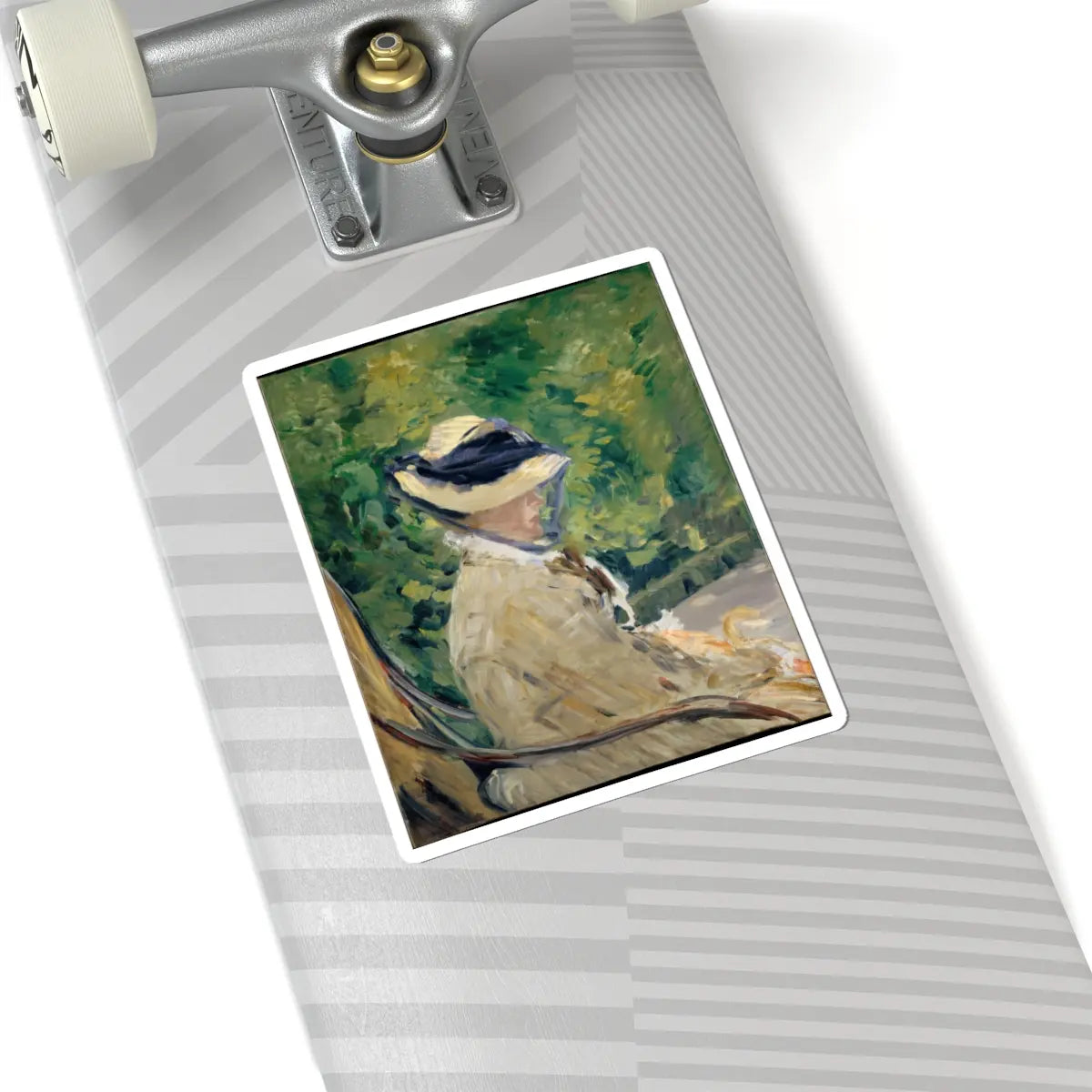 SKU:TSS-STICK-DRDMNT-6X6-11 Sizes:6" × 6" Types:White