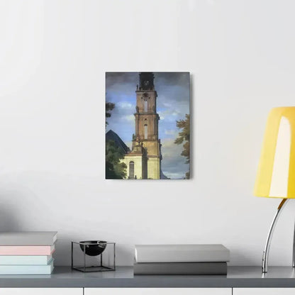 Eduard Gaertner (1801-1877) Garrison Church in Potsdam - Canvas Wall Art - The Sticker Space