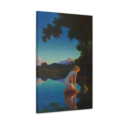 Edward Eggleston (1882-1941) Nymph and the Frog - Canvas Wall Art - The Sticker Space