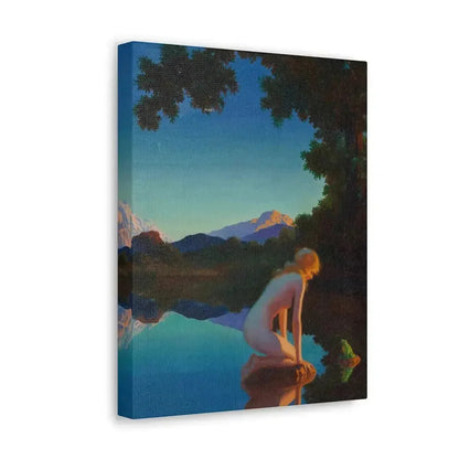 Edward Eggleston (1882-1941) Nymph and the Frog - Canvas Wall Art - The Sticker Space