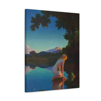 Edward Eggleston (1882-1941) Nymph and the Frog - Canvas Wall Art - The Sticker Space