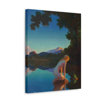 Edward Eggleston (1882-1941) Nymph and the Frog - Canvas Wall Art - The Sticker Space