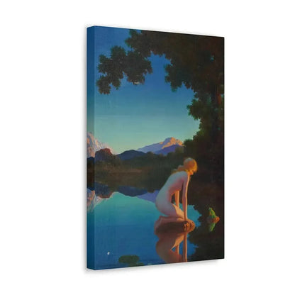 Edward Eggleston (1882-1941) Nymph and the Frog - Canvas Wall Art - The Sticker Space