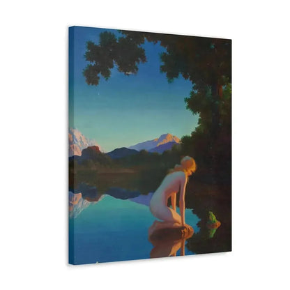 Edward Eggleston (1882-1941) Nymph and the Frog - Canvas Wall Art - The Sticker Space