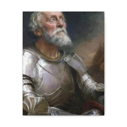 Edward John Gregory (1850-1909) Don Quixote - Canvas Wall Art 11″ x 14″ 1.25" - The Sticker Space