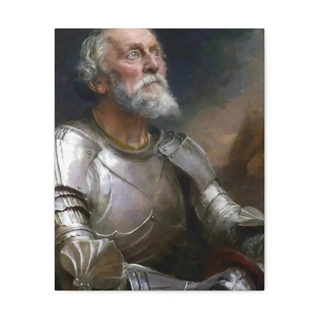 Edward John Gregory (1850-1909) Don Quixote - Canvas Wall Art 16″ x 20″ 1.25" - The Sticker Space