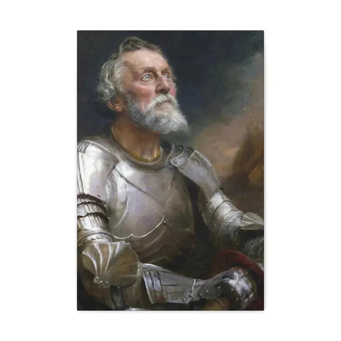 Edward John Gregory (1850-1909) Don Quixote - Canvas Wall Art 16″ x 24″ 1.25" - The Sticker Space