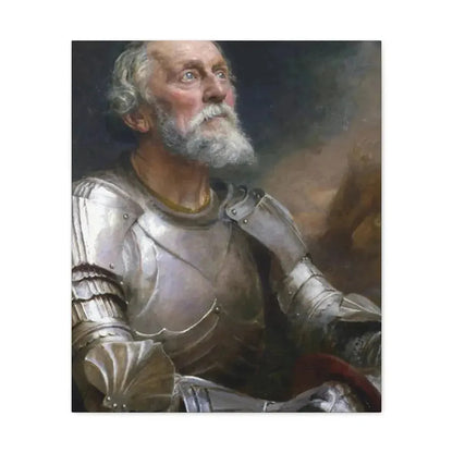 Edward John Gregory (1850-1909) Don Quixote - Canvas Wall Art 20″ x 24″ 1.25" - The Sticker Space