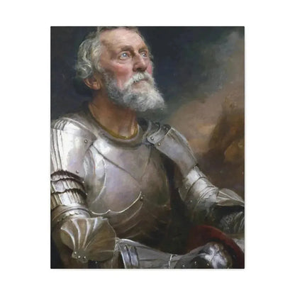 Edward John Gregory (1850-1909) Don Quixote - Canvas Wall Art 24″ x 30″ 1.25" - The Sticker Space