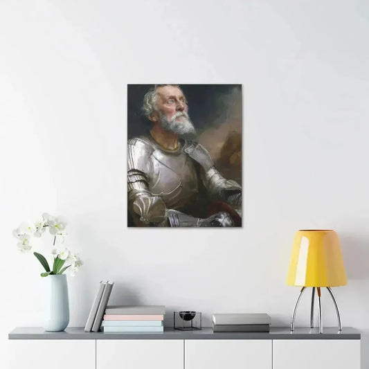 Edward John Gregory (1850-1909) Don Quixote - Canvas Wall Art - The Sticker Space