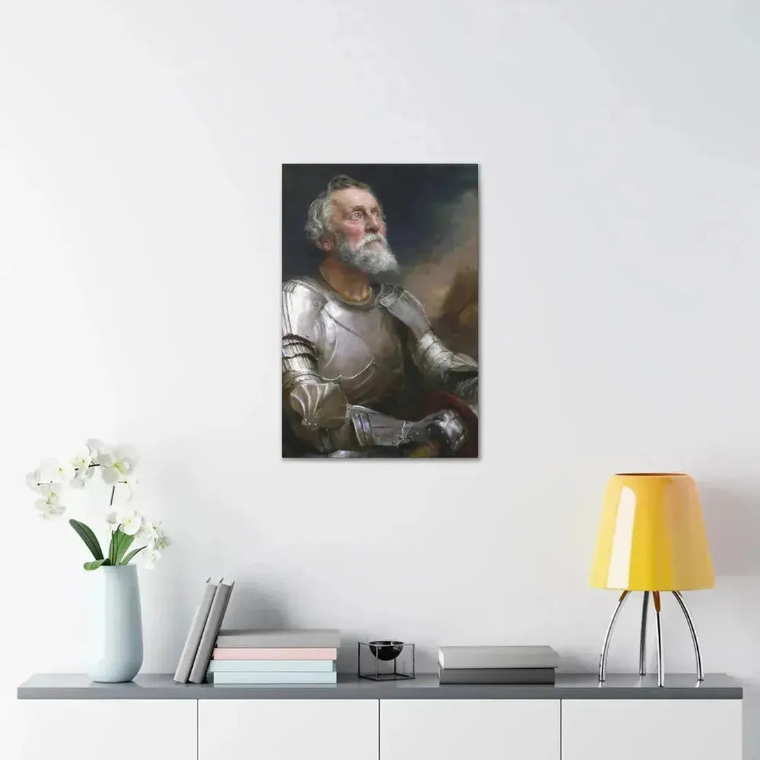 Edward John Gregory (1850-1909) Don Quixote - Canvas Wall Art - The Sticker Space